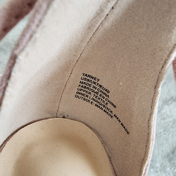 Yarney Lace Up Pump in Mauve, Size US9 - Picture 5 of 7